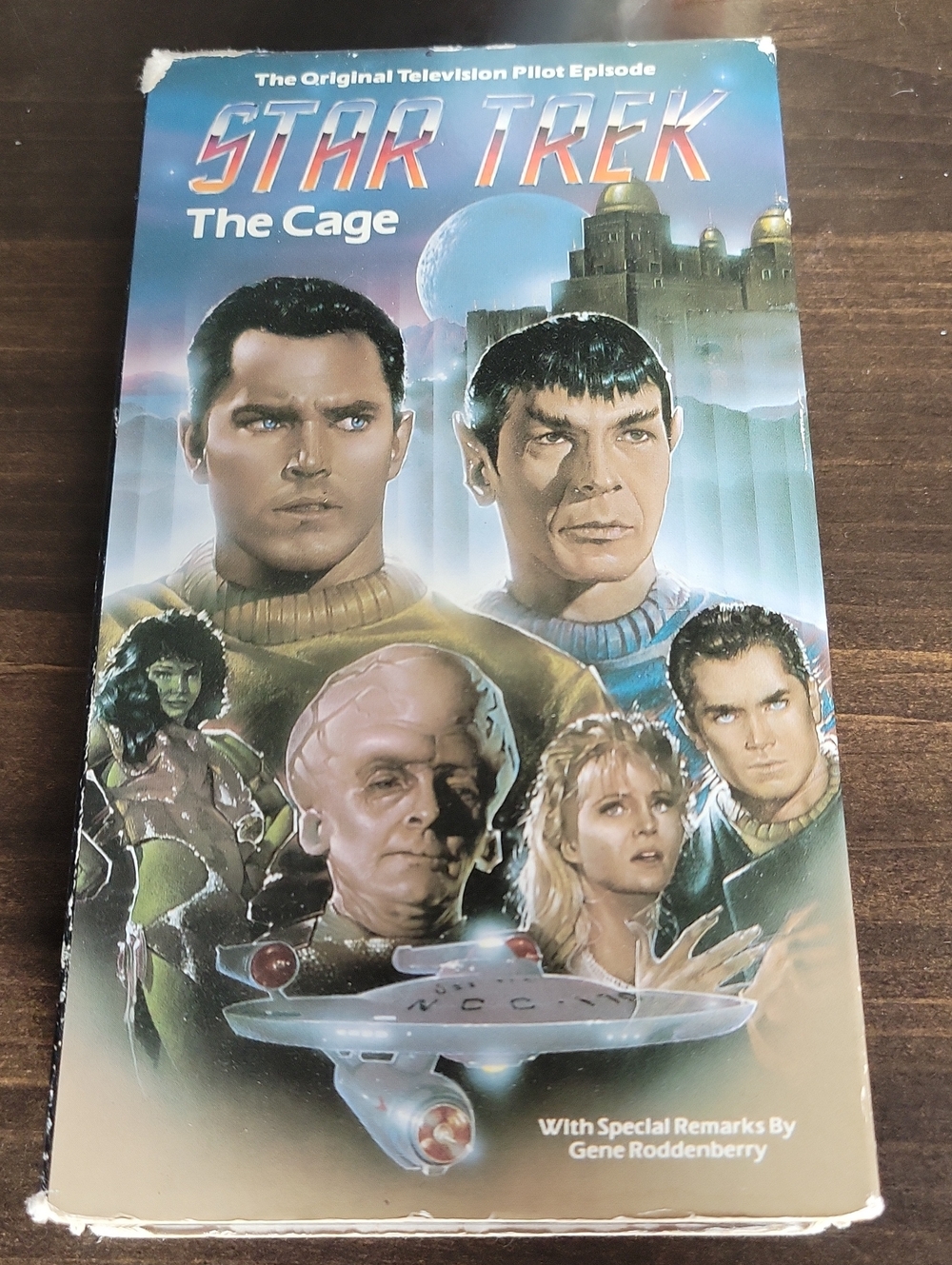 Star Trek: The Cage VHS Cover - Multicolor Collectible